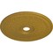 Ekena Millwork Oakleaf Ceiling Medallion (Fits Canopies up to 6 1/4"), 29 1/8"OD x 3 5/8"ID x 1"P, Pharaohs Gold CM29OAPGS - alternate 4